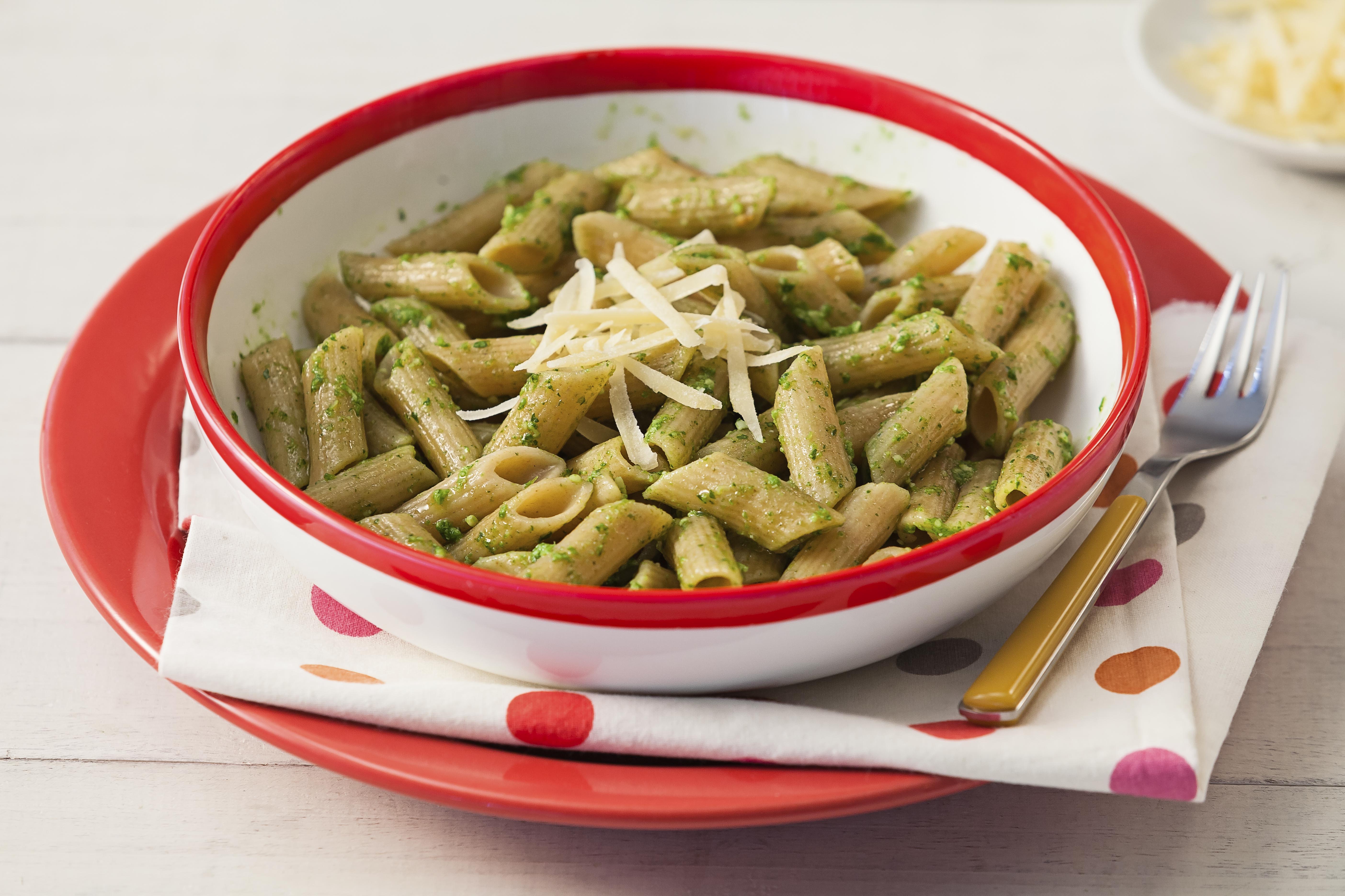 Macarrão Pesto de Agrião Macarrão Indestrutível Receitas Nestlé