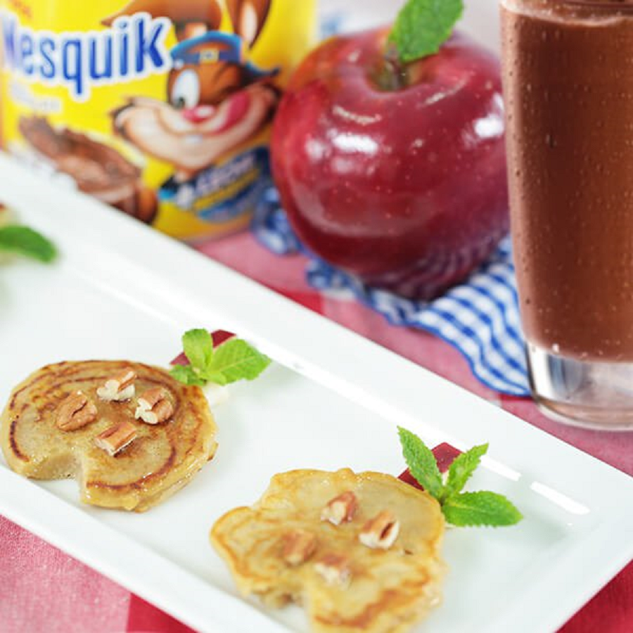 Tortitas de manzana Recetas Nestlé