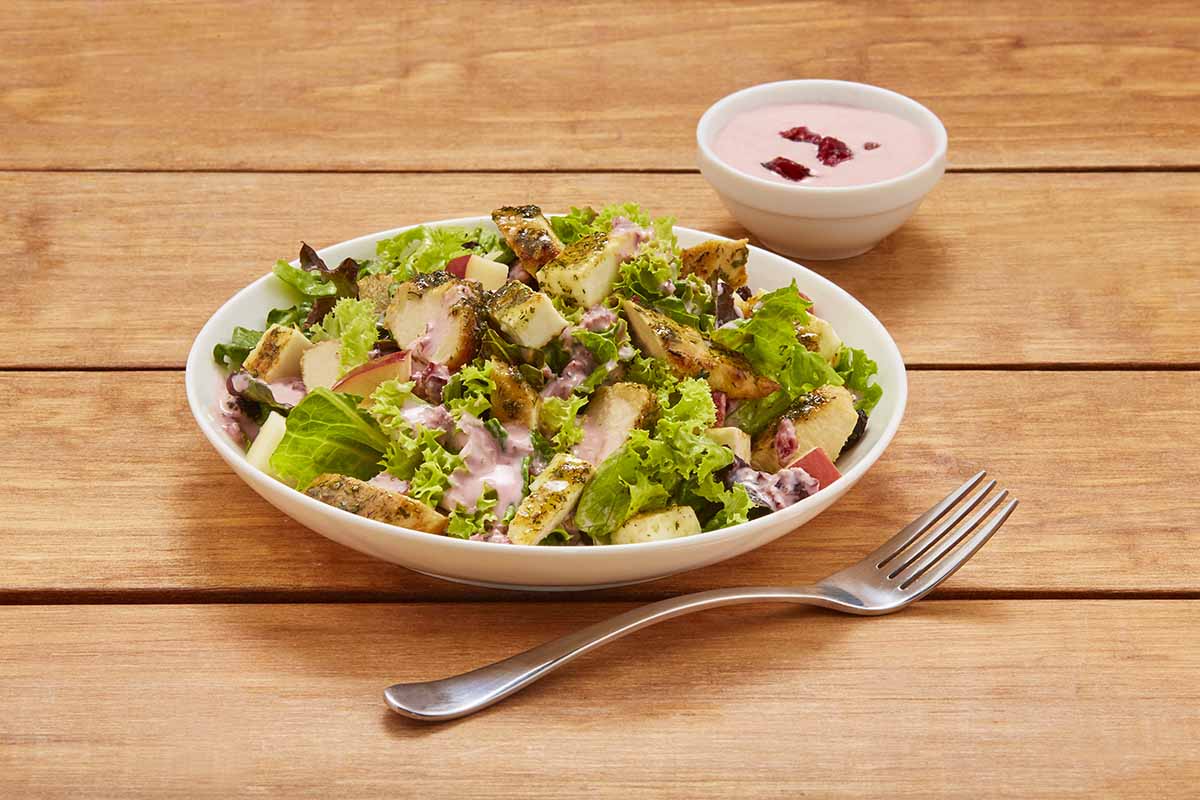 Ensalada Saludable con Aderezo de Arándano Recetas Nestlé