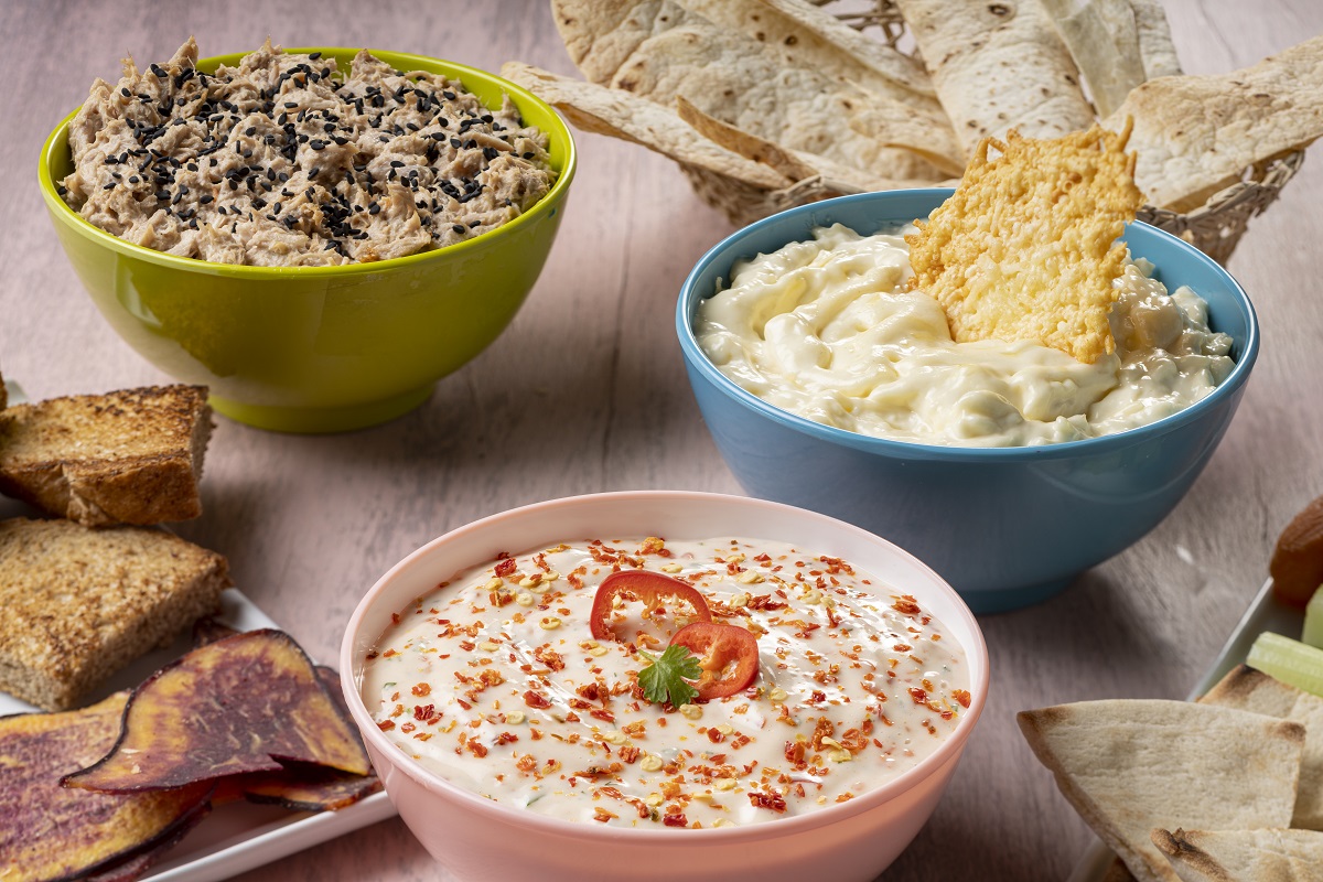 Trío de dips Recetas Nestlé