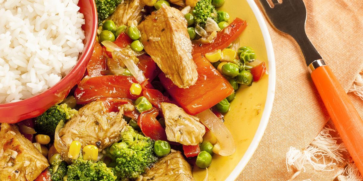 Pollos con vegetales al WOK Recetas Nestlé