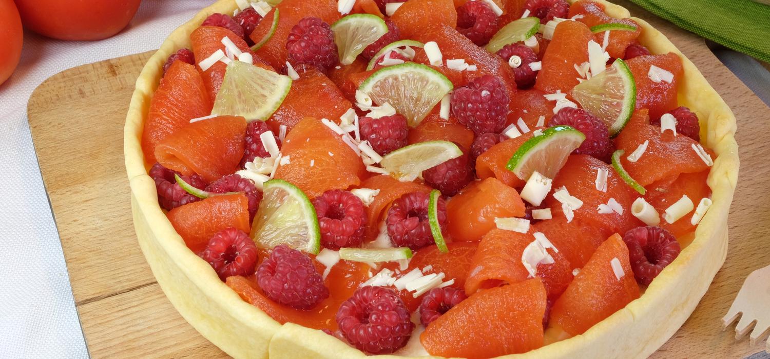 Tarte sucrée à la tomate Croquons la vie