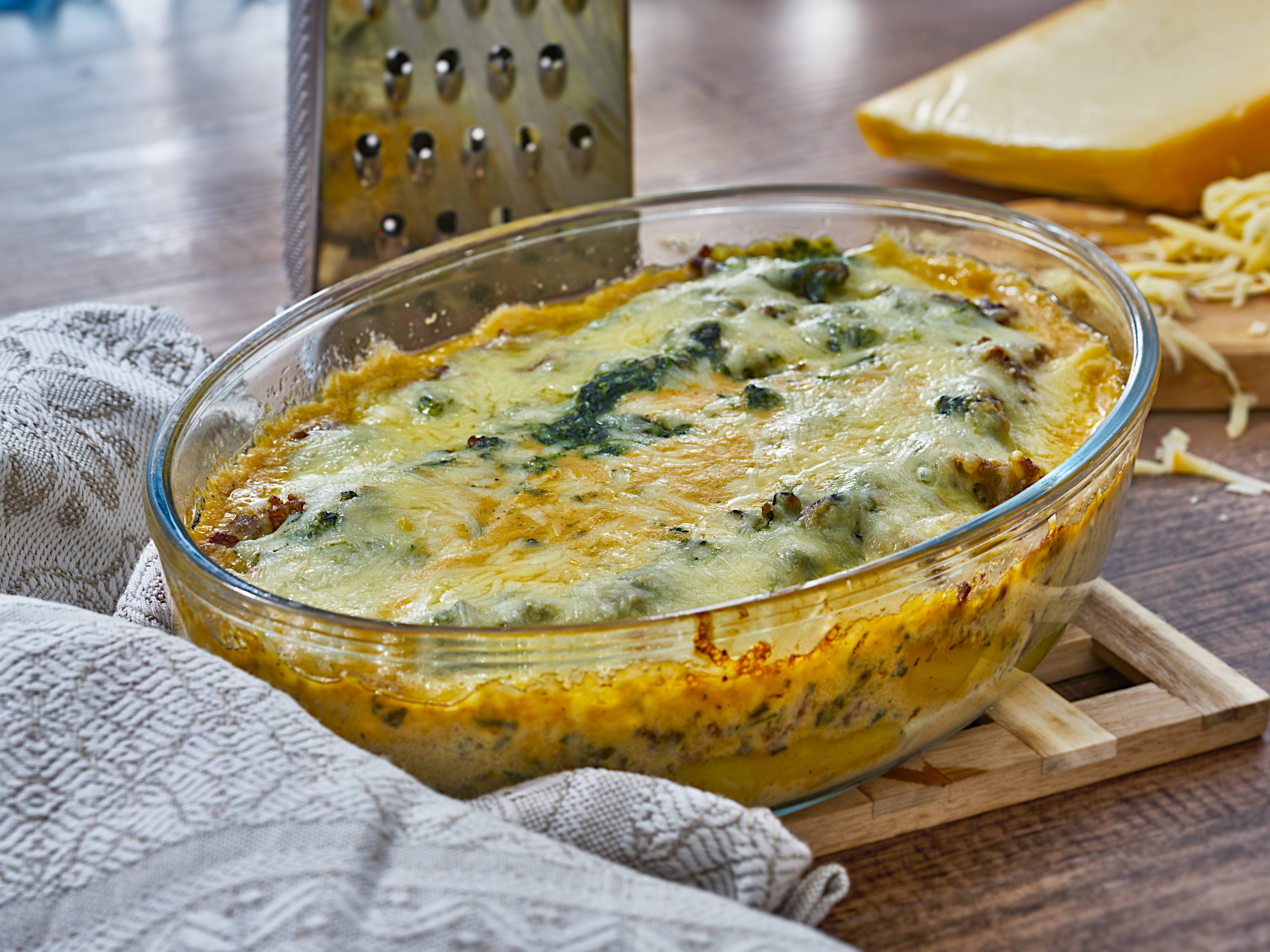 schupfnudel auflauf mit spinat maggi de