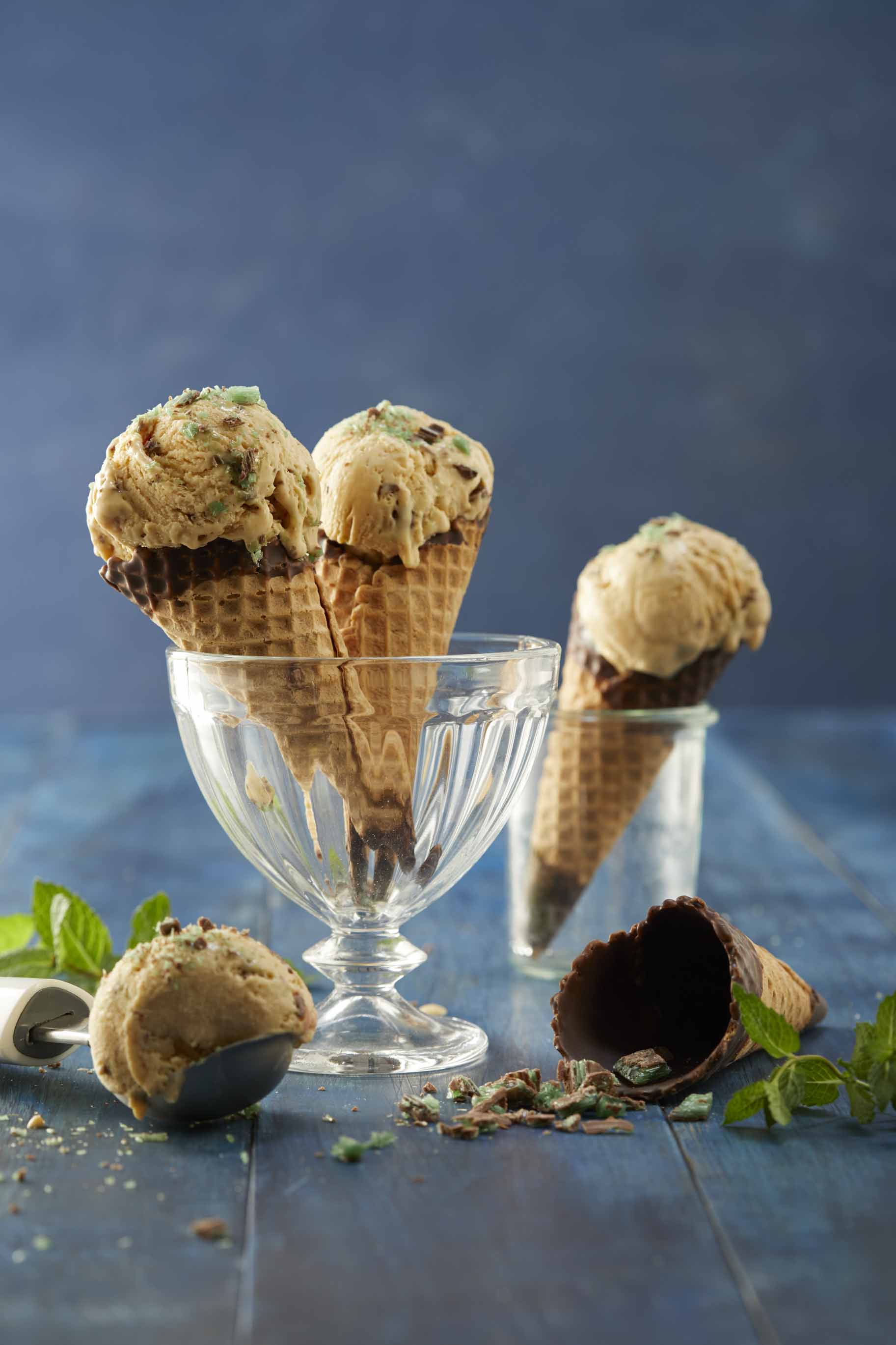 Peppermint Crisp Ice Cream 