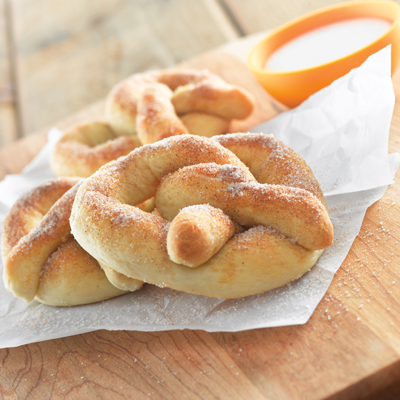 Soft Cinnamon And Sugar Pretzels Carnation