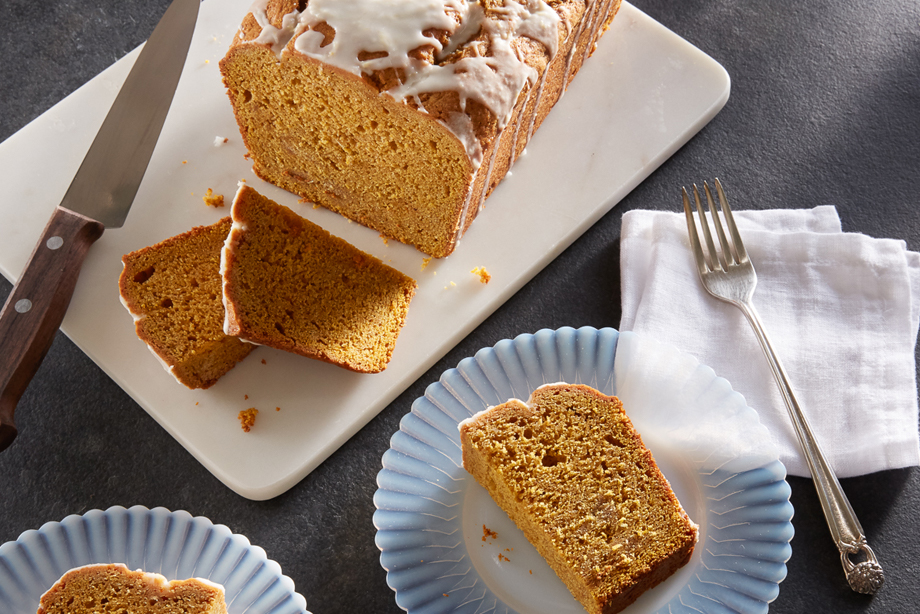 Pumpkin Ginger Pound Cake Recipe