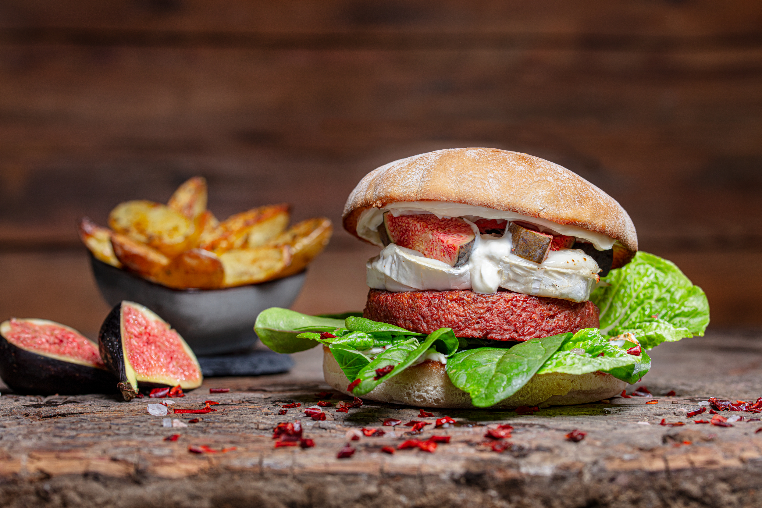 Vegetarischer Burger mit Ziegenkäse I Garden Gourmet