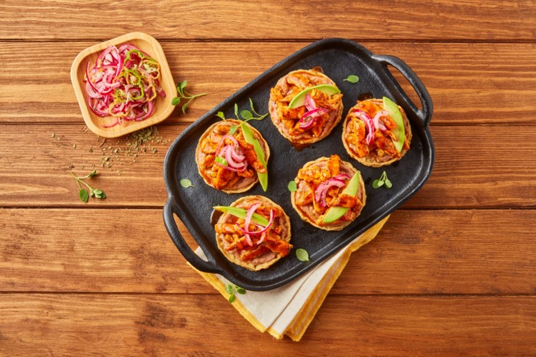 Sopes de pollo pibil | Recetas Nestlé