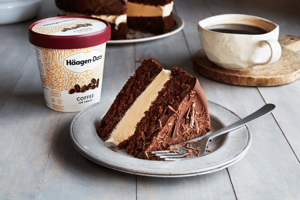 Recette De Gateau Fondant A La Creme Glacee Au Cafe Haagen Dazs