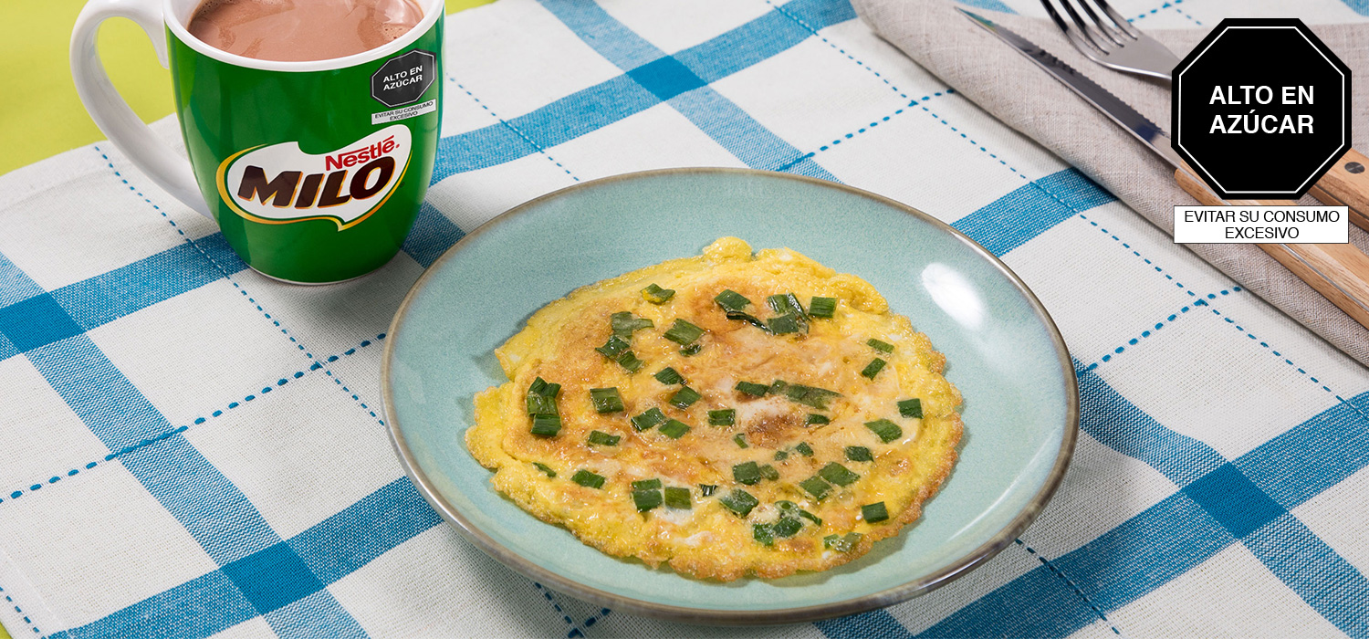 Tortilla de Huevo Recetas Nestlé