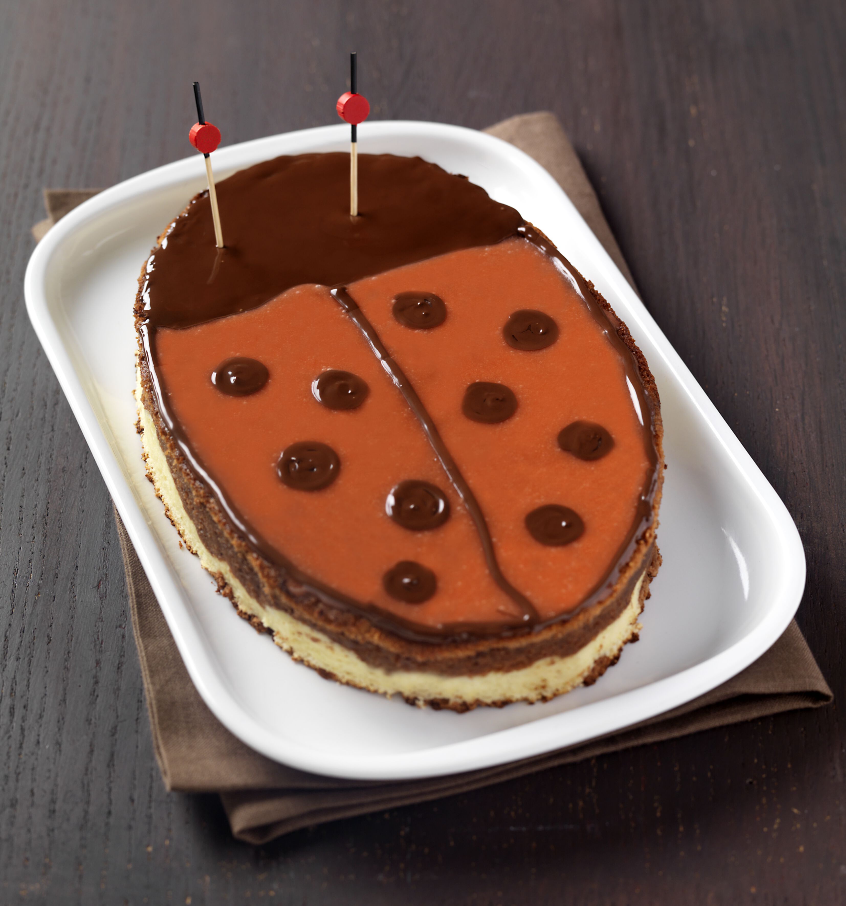 Gateau Coccinelle Au Chocolat Au Lait Nestle Dessert