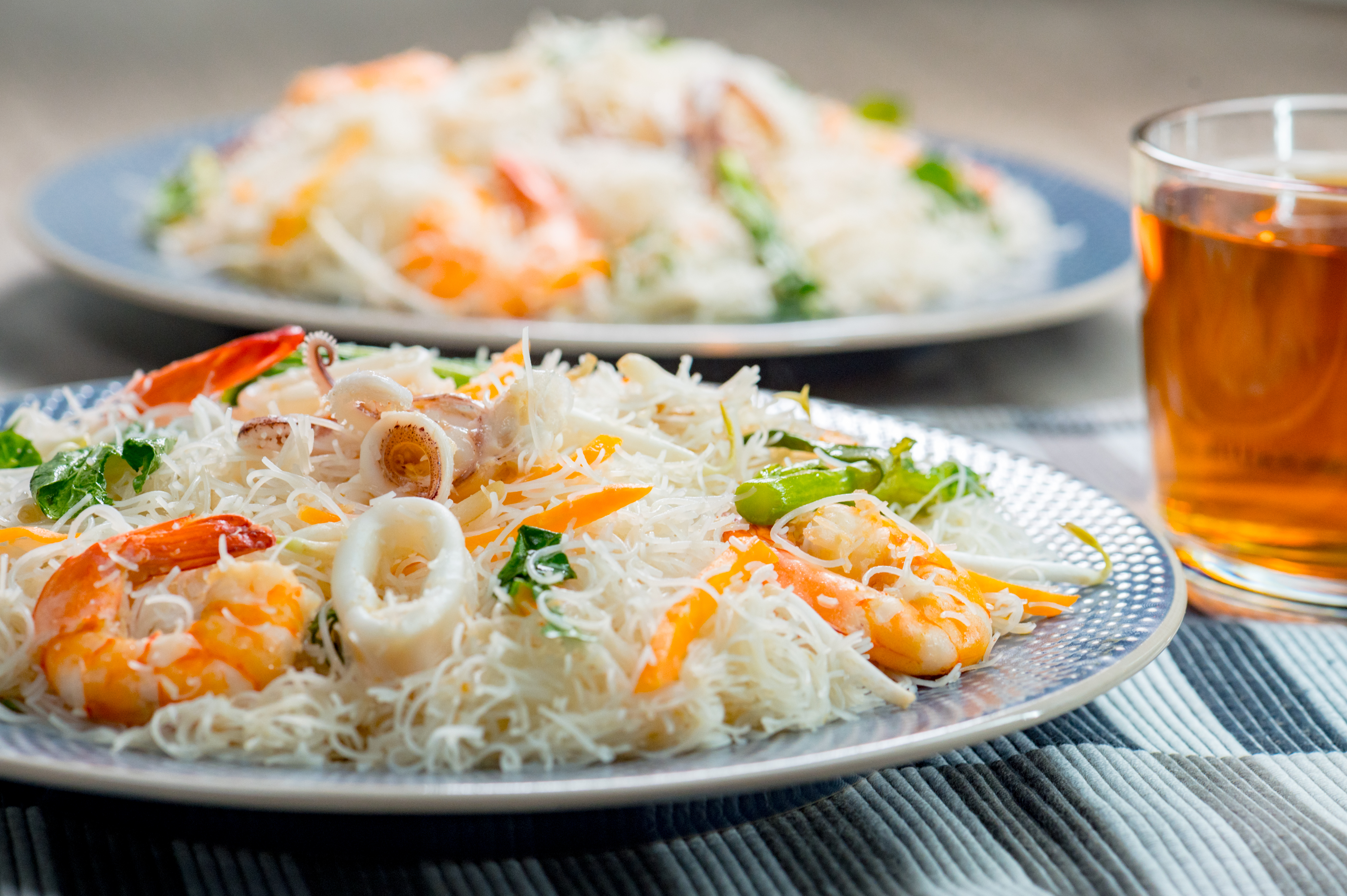 Bihun Goreng Putih Ala Singapura