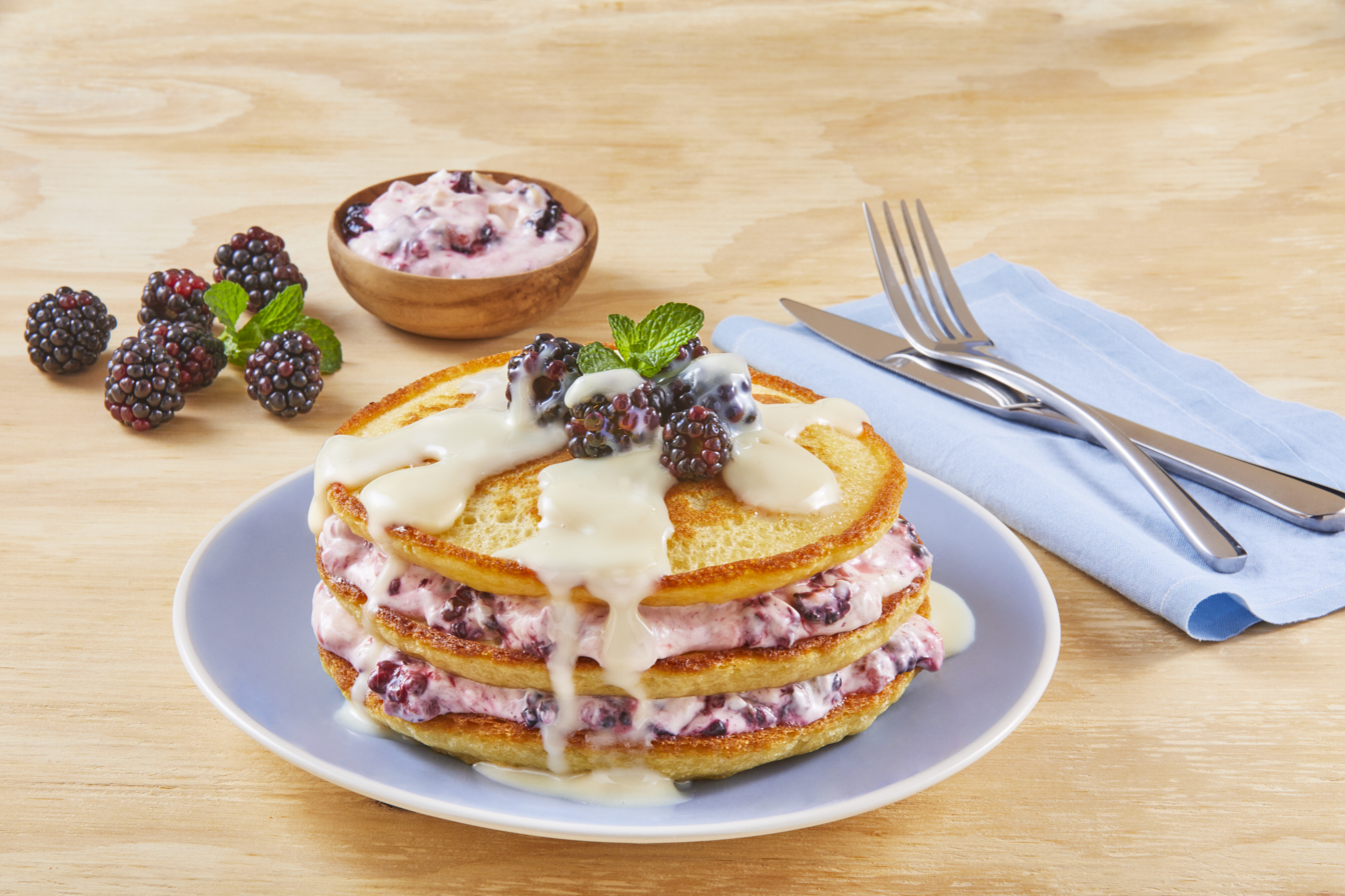 Hot cakes pay de limón Recetas Nestlé