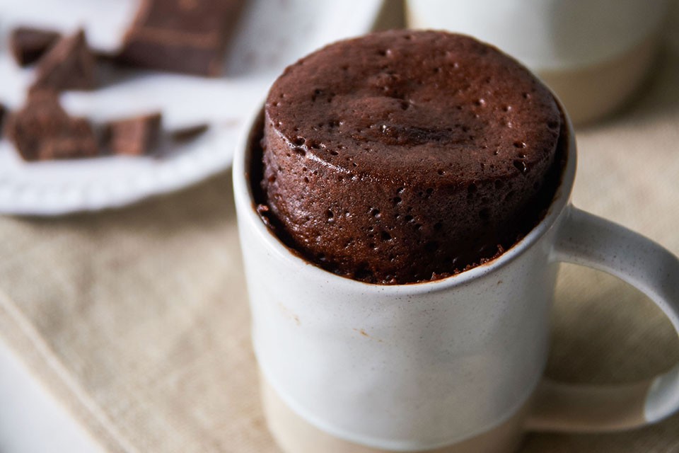 Chocolate Hazelnut Mug Cake Recipe Carnation Breakfast Essentials