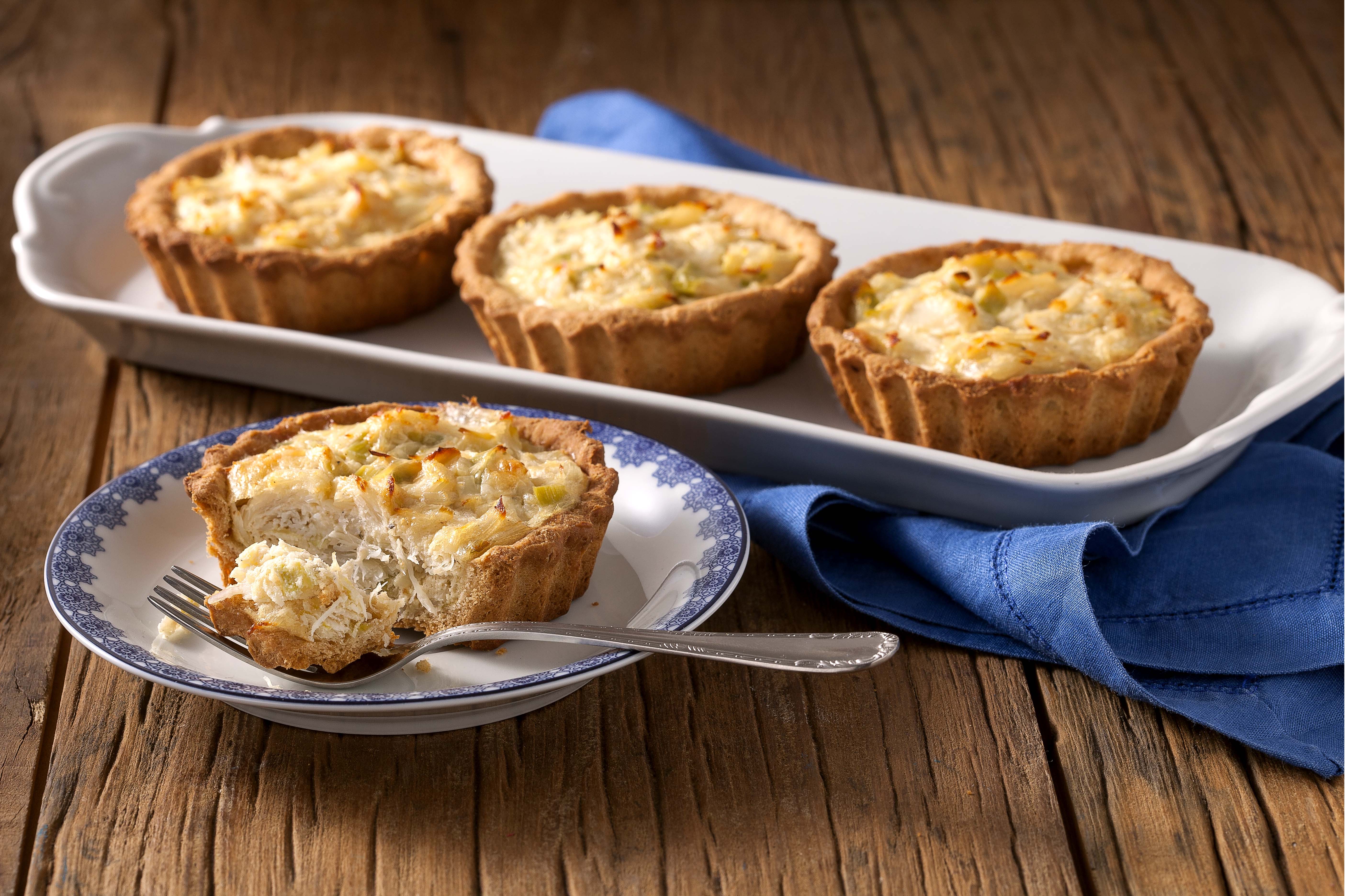 Mini Quiche De Alho Por E Bacalhau Receitas Nestl