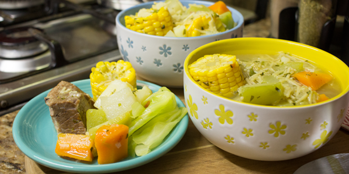 Sopa De Vegetales Con Carne Recetas Nestlé