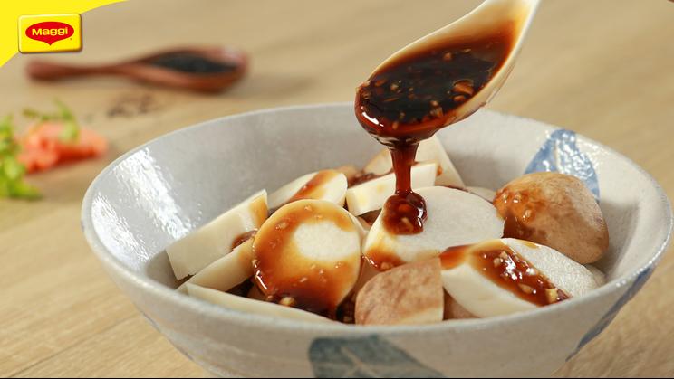 Nấm Đùi Gà Xào Mè Đen