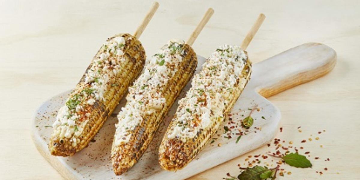 Elotes asados