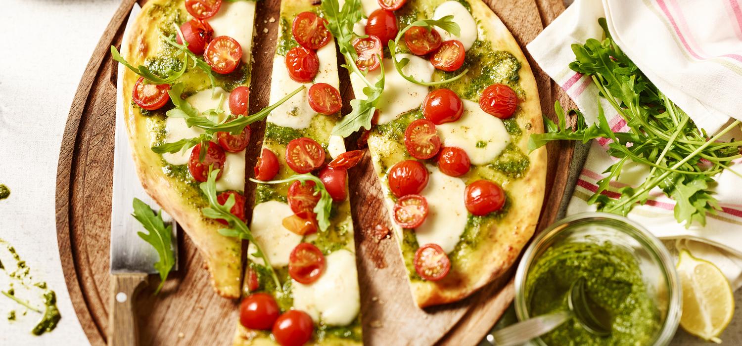 Pizza Mit Putenhack Und Pesto - Rezepte Suchen