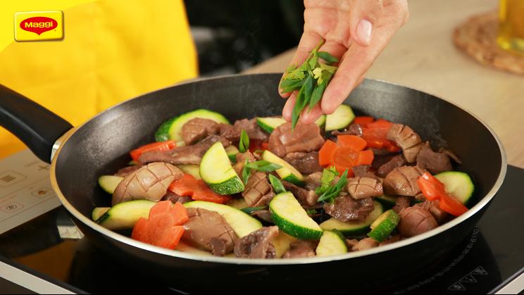 Bầu Dục Xào Bí Ngòi
