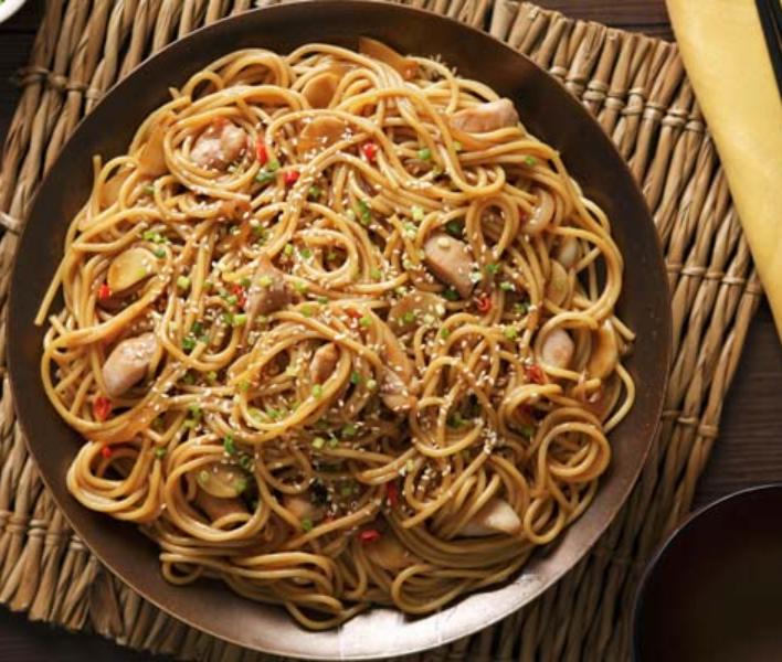 Asian Chicken Spaghetti | Maggi