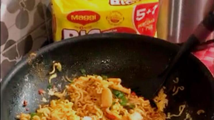 Maggi Mee Kari Goreng Telur Berlada 1 2 3