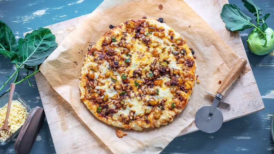 Hackfleisch Pizza Mit Gemuse Maggi De