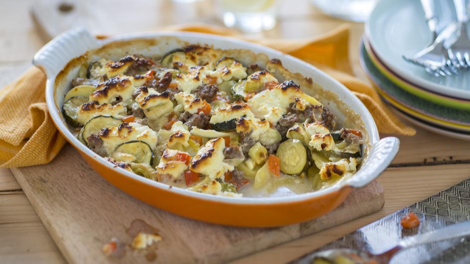 Zucchini-Hackfleisch Gratin | Maggi.de