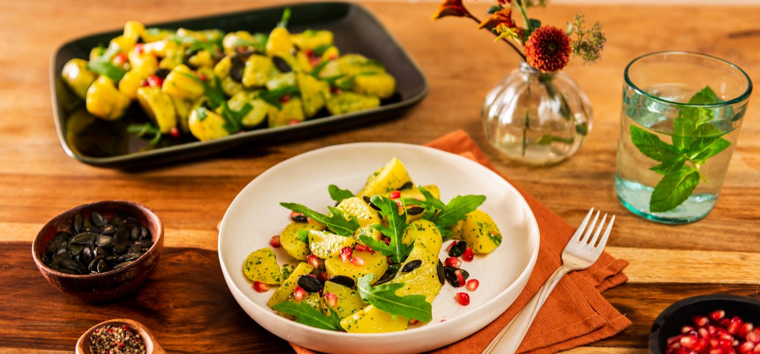 Kartoffelsalat mit Kräuter-Dressing und | maggi.de