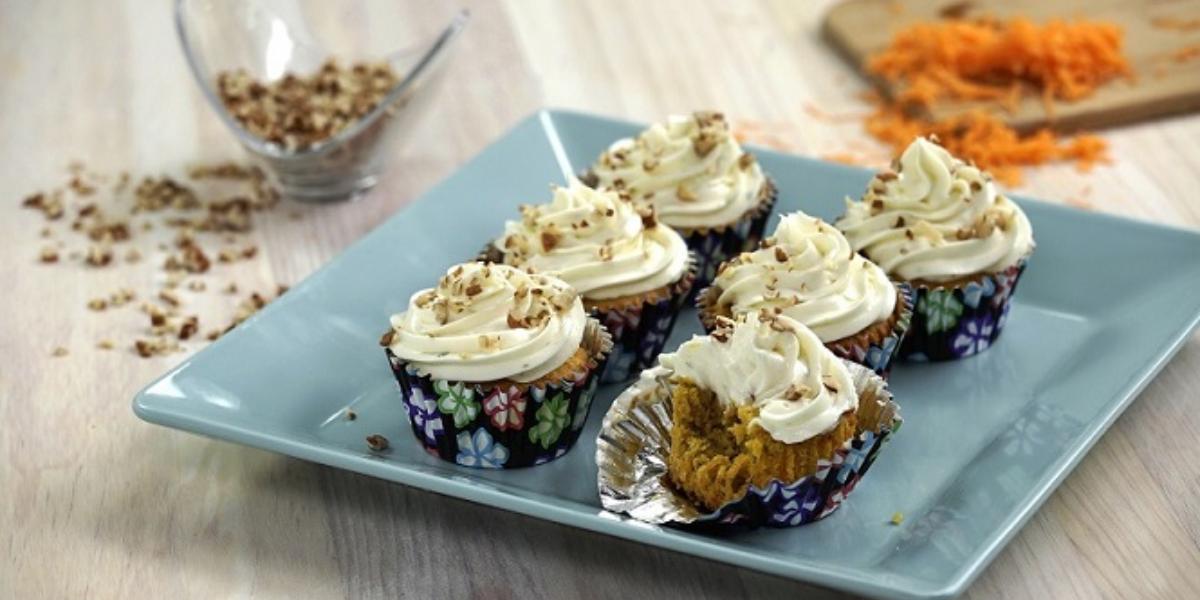 Cupcakes de zanahoria Recetas Nestlé