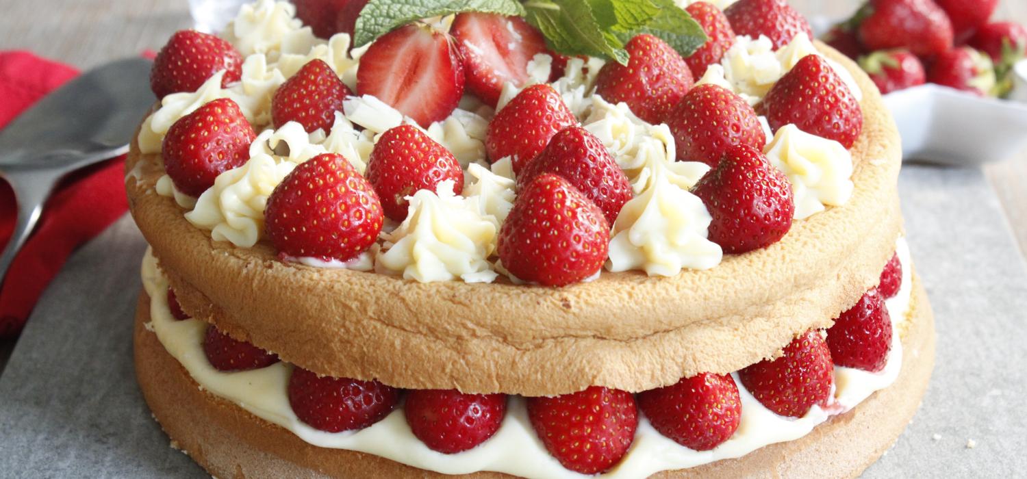 Fraisier Au Chocolat Blanc Companion Nestle Dessert