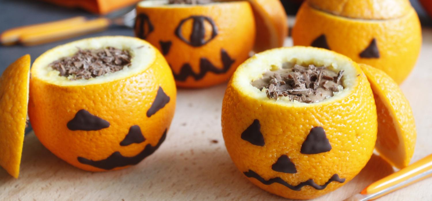 Mousse au chocolat d’Halloween à l'orange NESTLE DESSERT