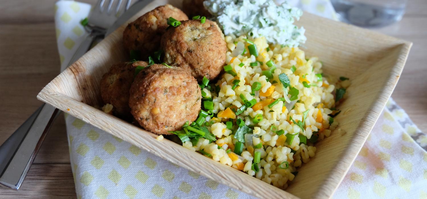 Falafels Au Boulgour Et Fines Herbes Cookeo Croquons La Vie