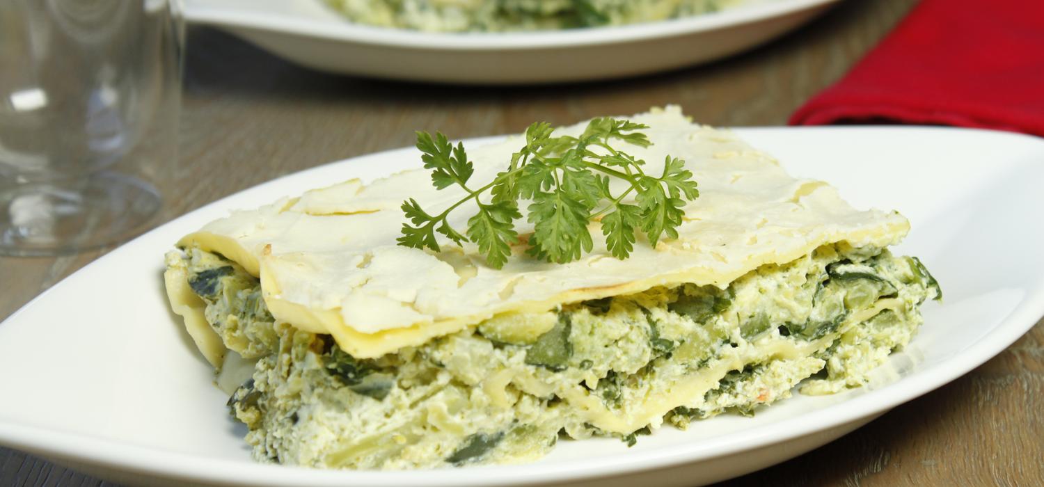 Lasagne De Legumes Verts Et Ricotta Croquons La Vie