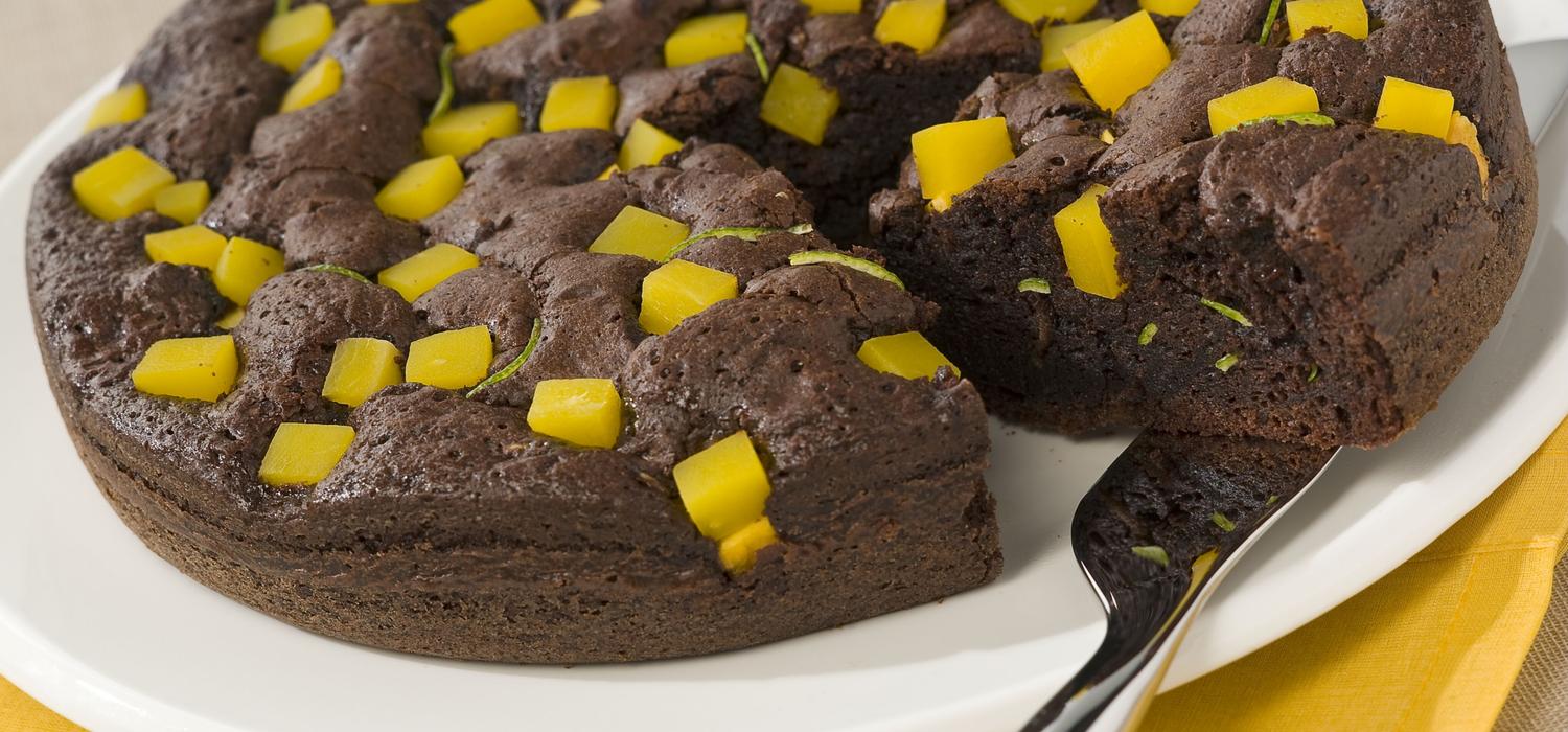 Moelleux Au Chocolat Mangue Et Citron Vert Nestle Dessert