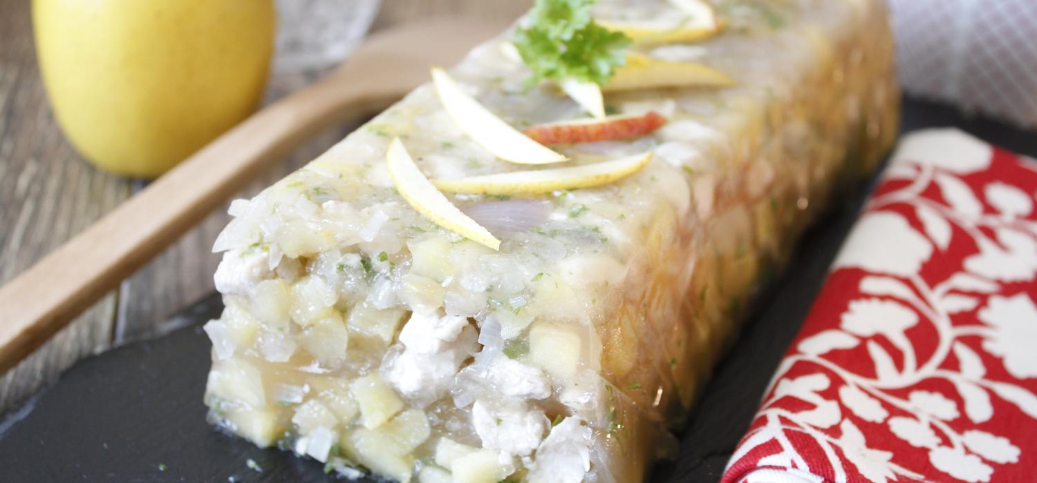 Terrine de poulet aux pommes en gelée | MAGGI