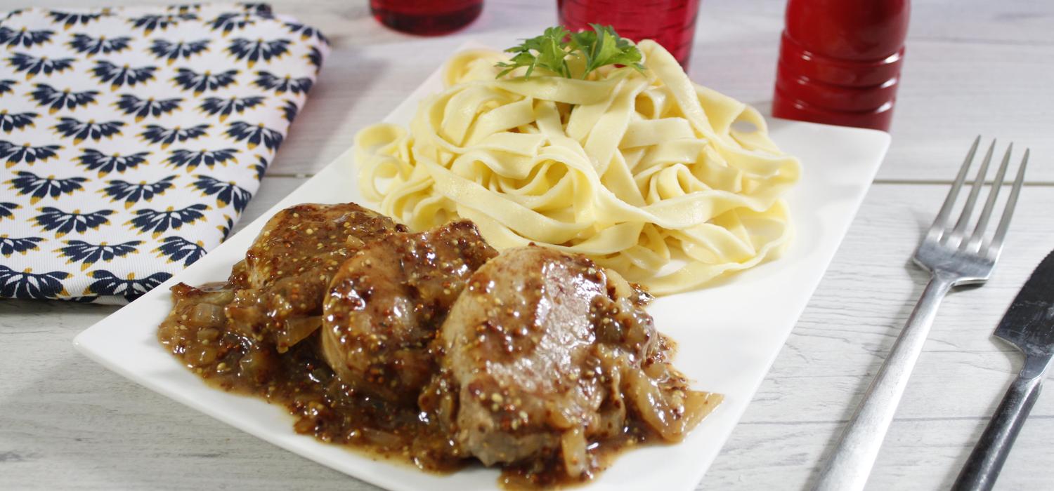 Filet mignon de porc à la moutarde ancienne | MAGGI