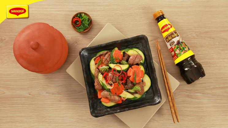 Bầu Dục Xào Bí Ngòi