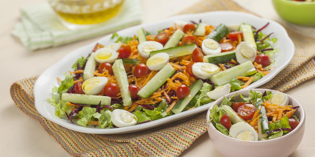 Salada Refrescante e Colorida