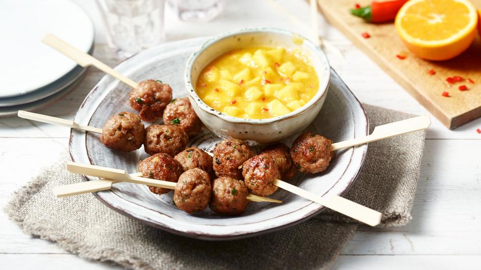 Köstliche Spießchen mit Faschiertem | maggi.at