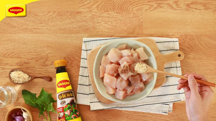 Bánh Đa Xào Thịt Gà