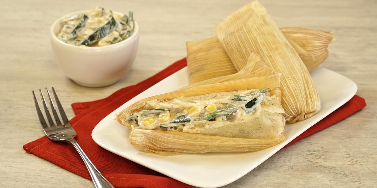 Tamales De Rajas Con Crema Recetas Nestlé