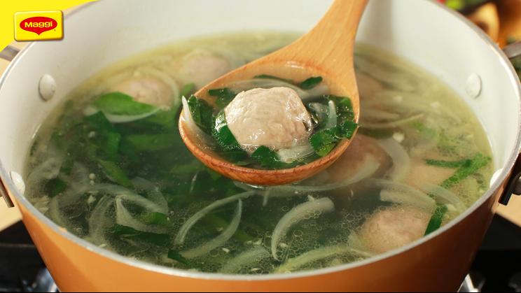 Canh Bò Viên Nấu Lá Lốt