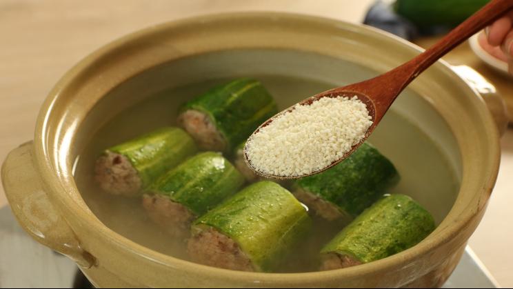 Canh Dưa Leo Dồn Tôm Thịt