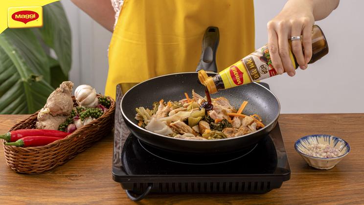 Cải Chua Xào Thịt Kho